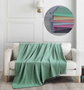 L'essentiel linge de maison Funda de Sofá Elite - Green Verde 175 x 230 cm 100% Algodón para Salón